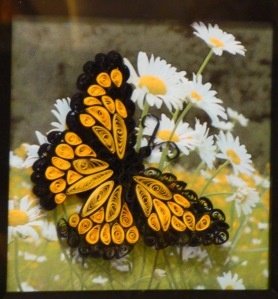 quilling pillangó
